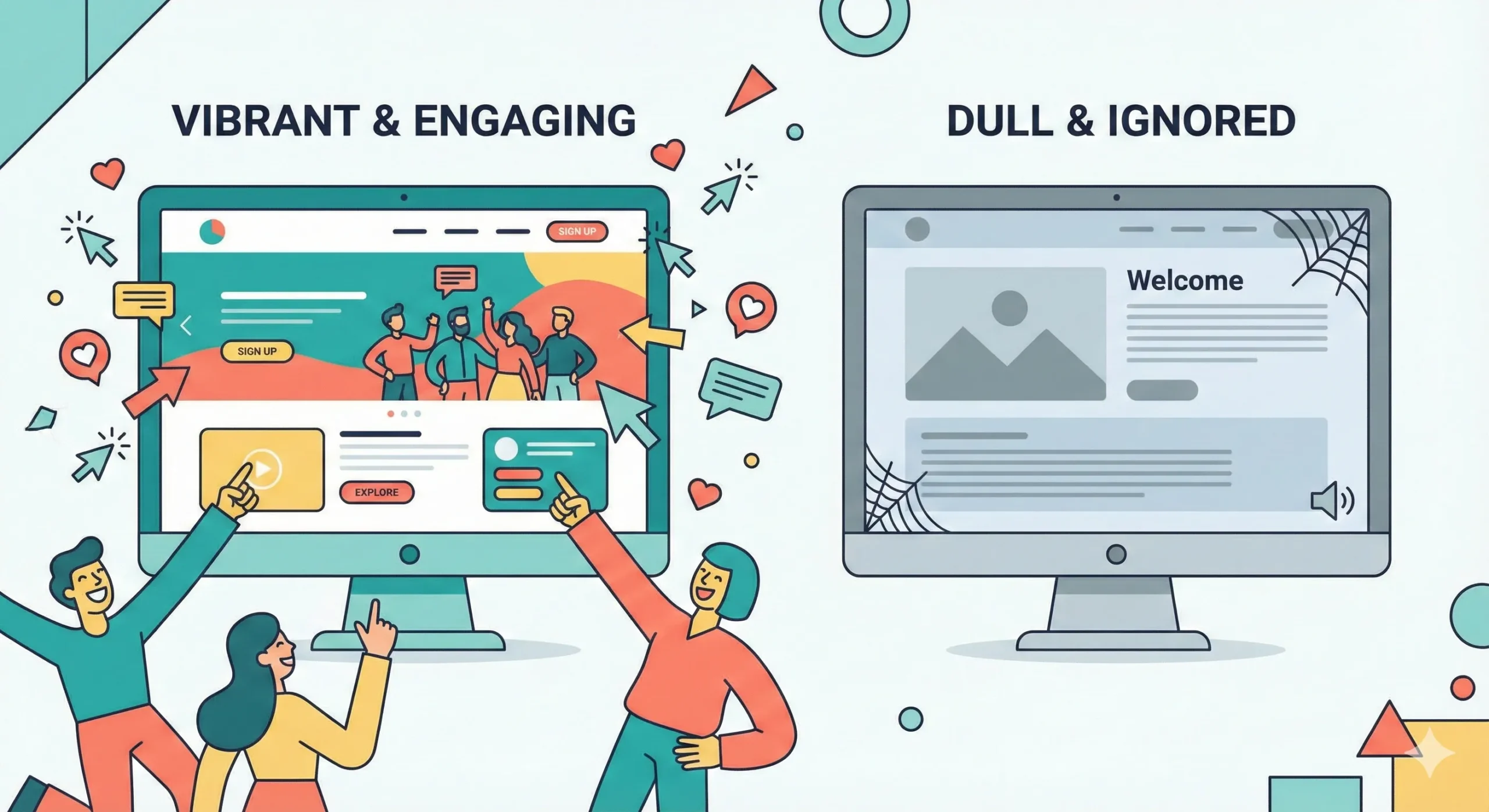 Competitor analysis showing click-through rate differences between optimized and non-optimized medical practice listings