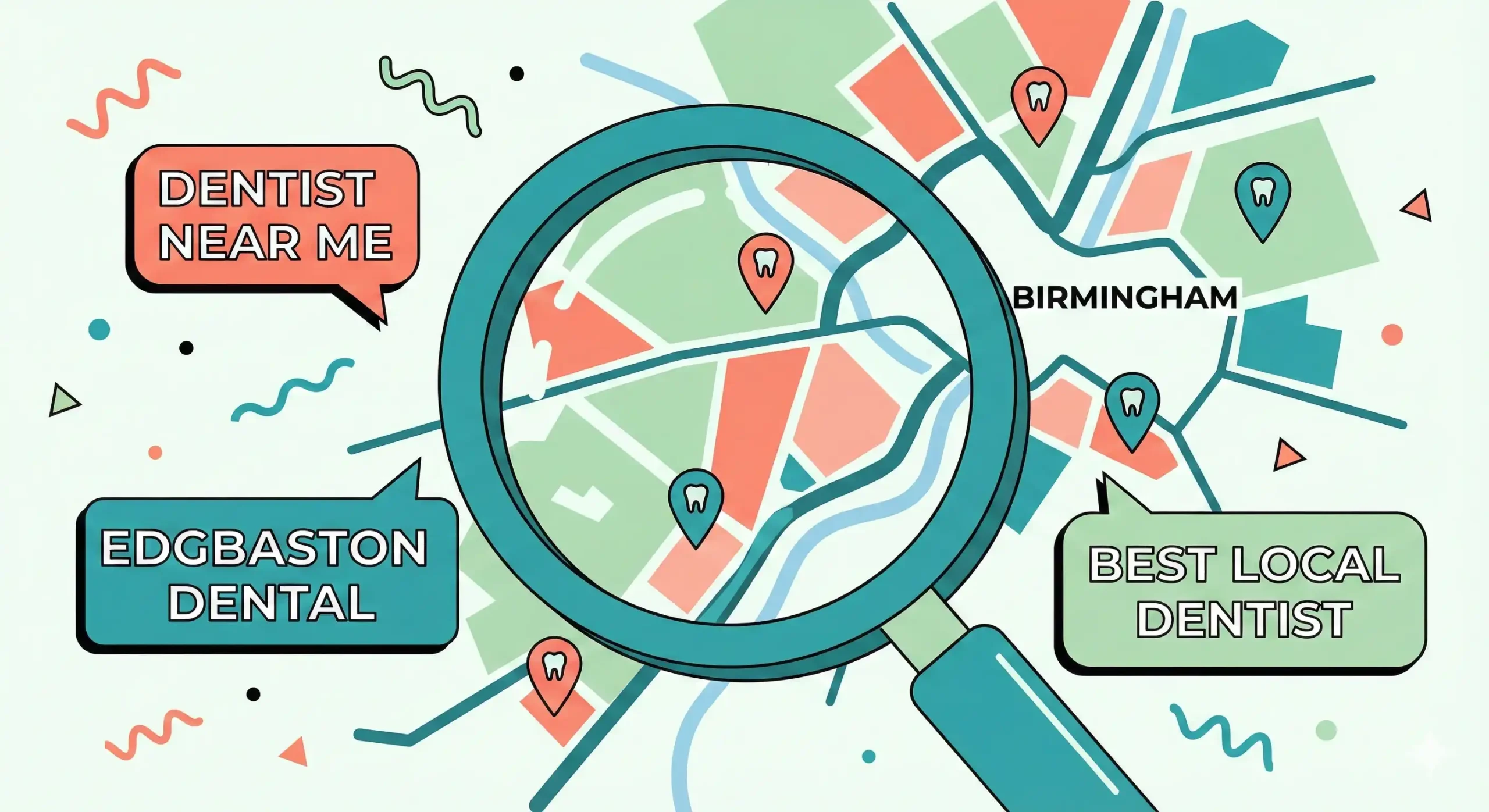 Edgbaston local keyword targeting for dental practice SEO